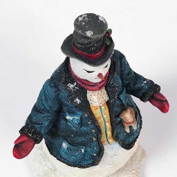 Lang And Wise Collectibles "Percy” Snowman Figurine 2001 First Edition #1 - Picture 6 of 10